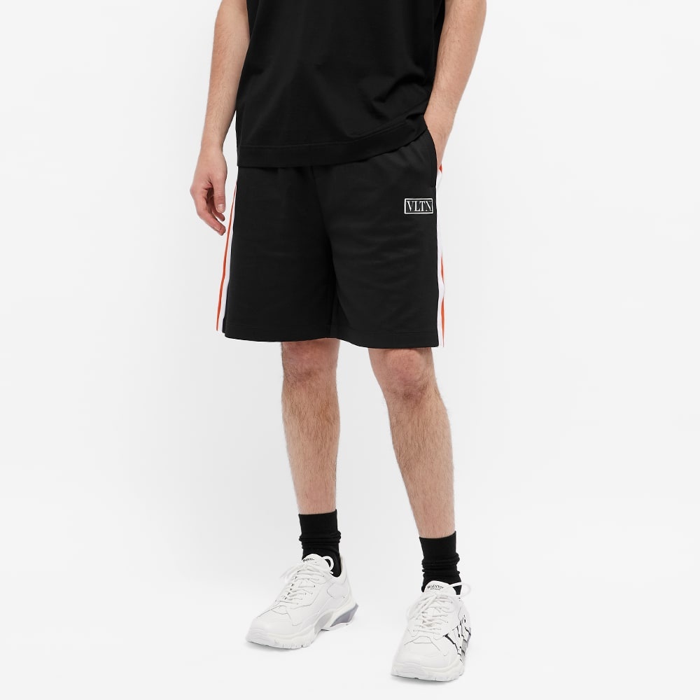 Valentino Side Striped VLTN Sweat Shorts - 3