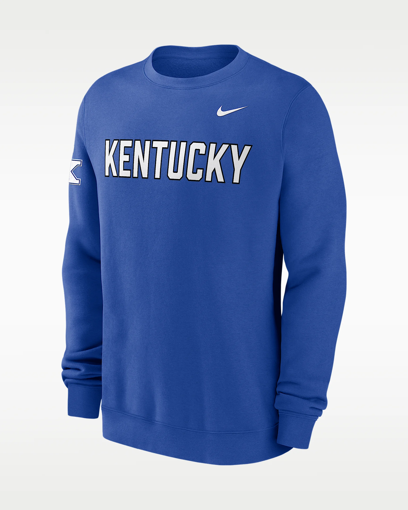 Kentucky Sideline Club Men's Nike College Pullover Crew - 1