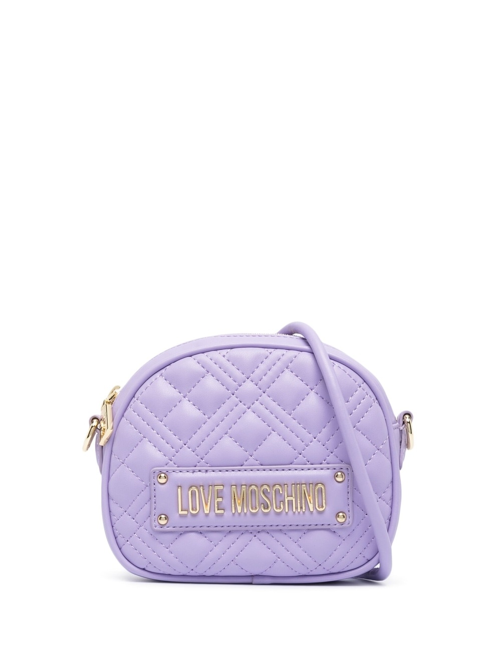 logo-lettering crossbody bag - 1