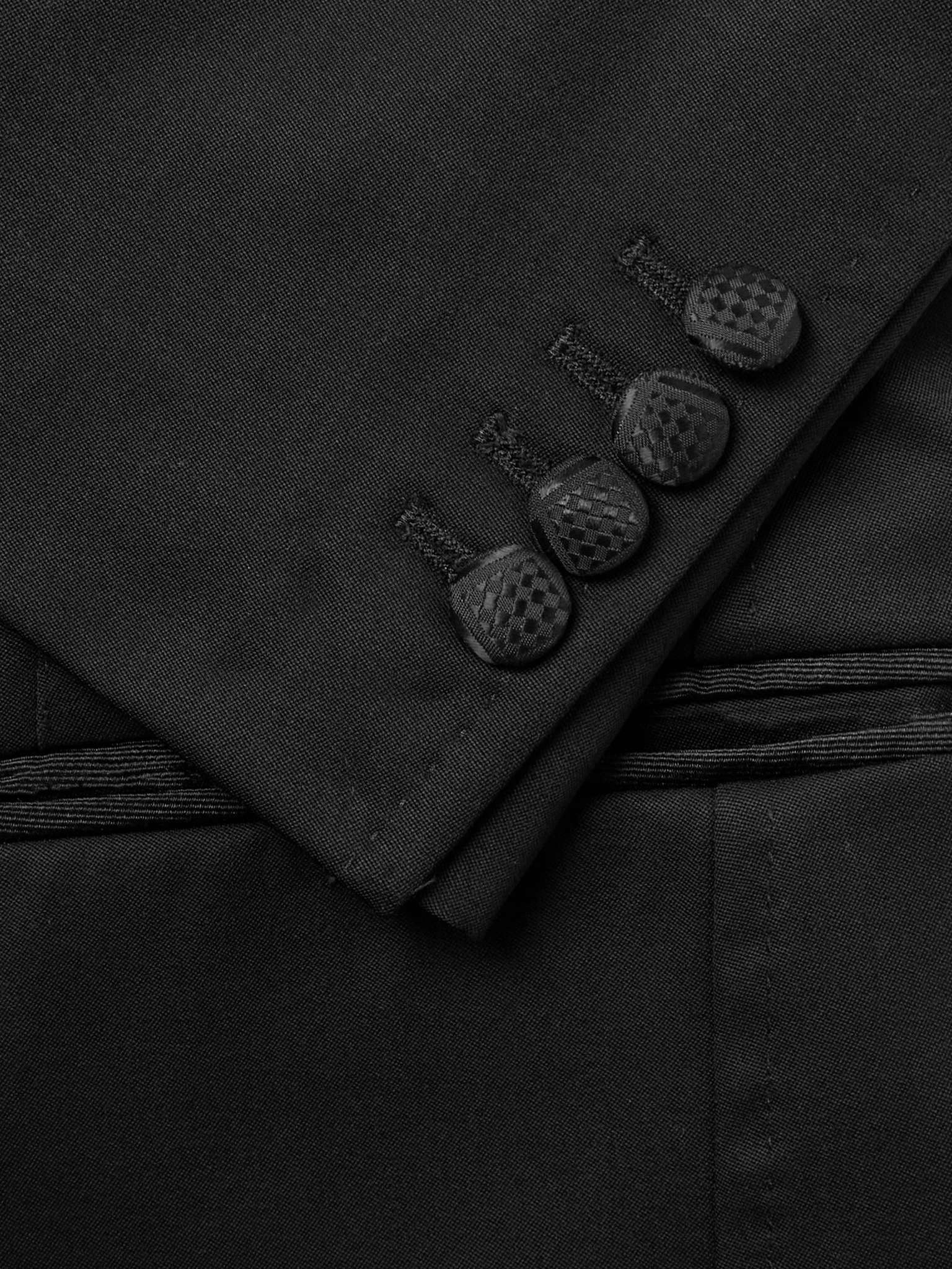 Grosgrain-Trimmed Wool Tuxedo Jacket - 4