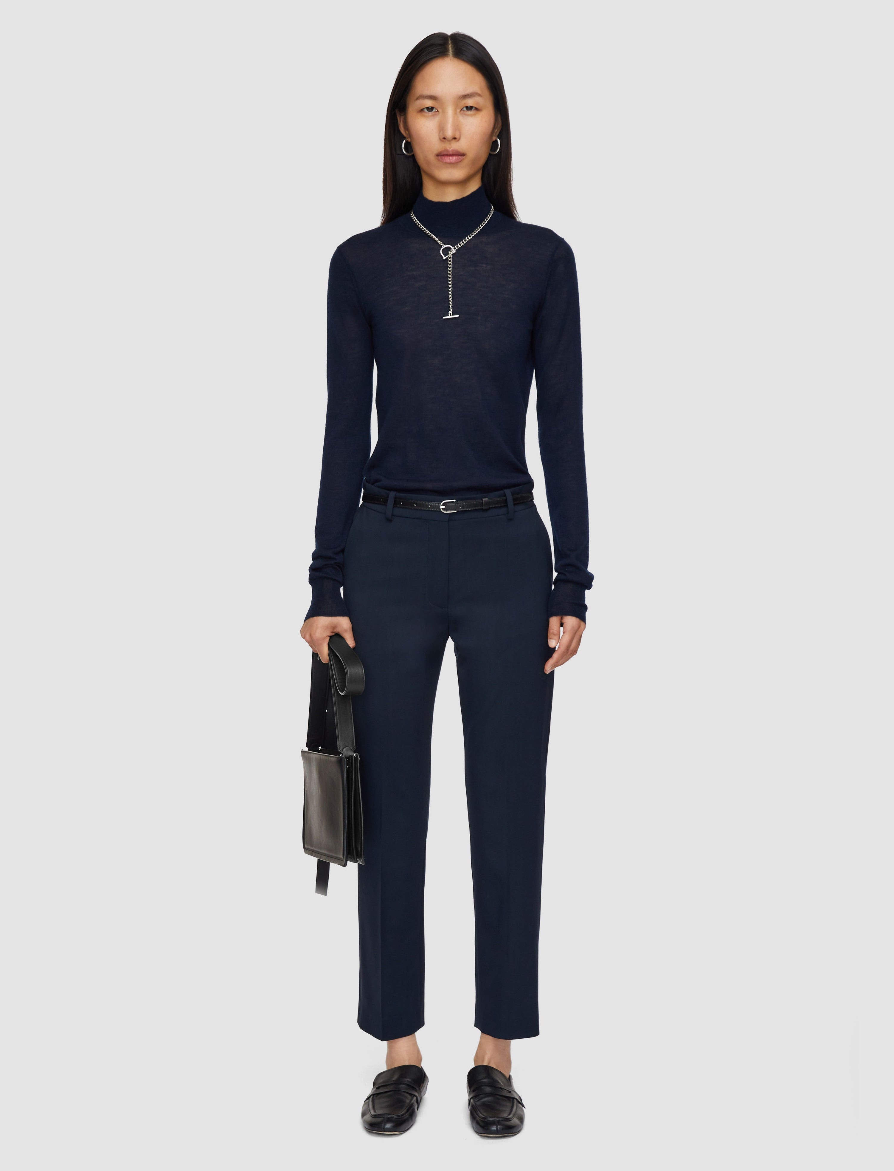 Tailoring Wool Stretch Coleman Trousers - 2