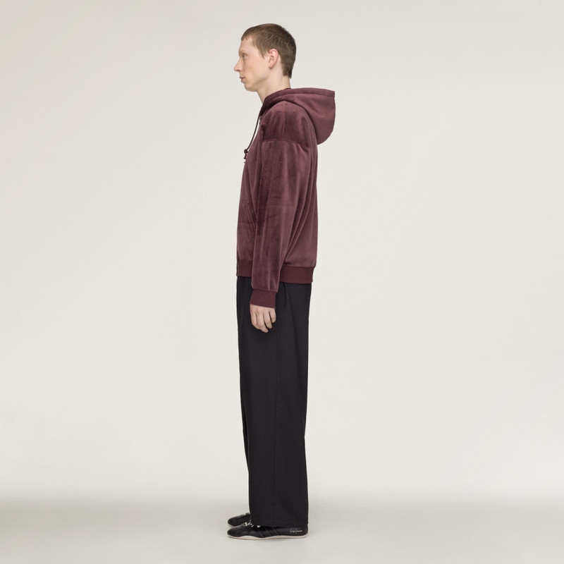 Y-3 VELVET CORDUROY ZIPPER HOODIE 4