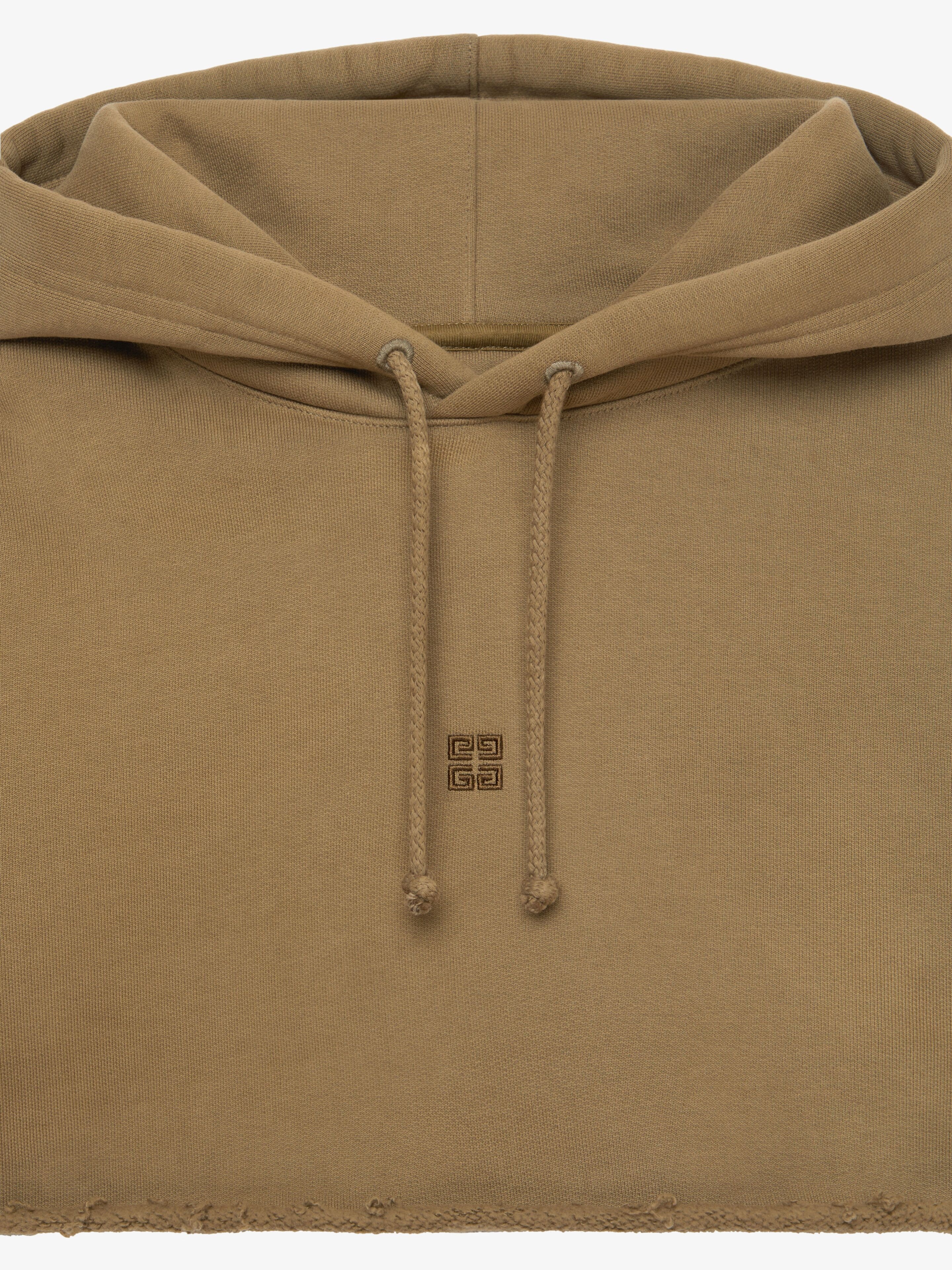 CROPPED HOODIE IN COTTON - 6