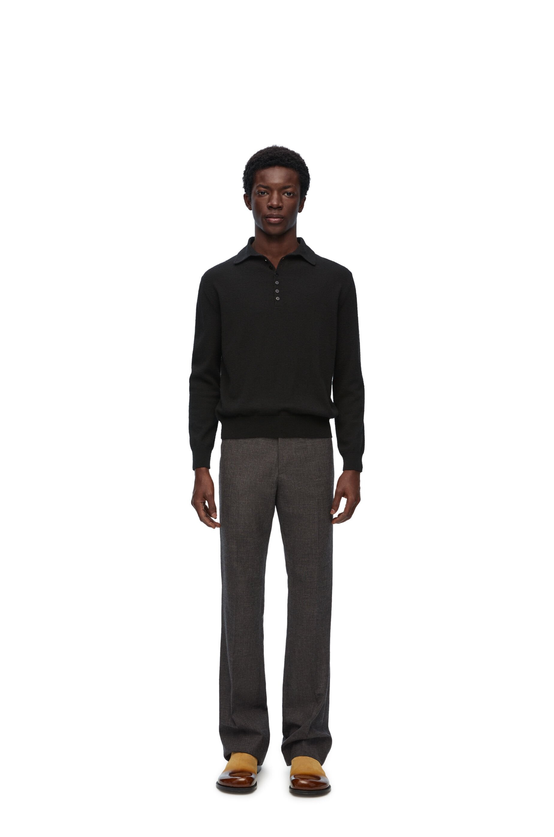 Bootleg trousers in wool - 2