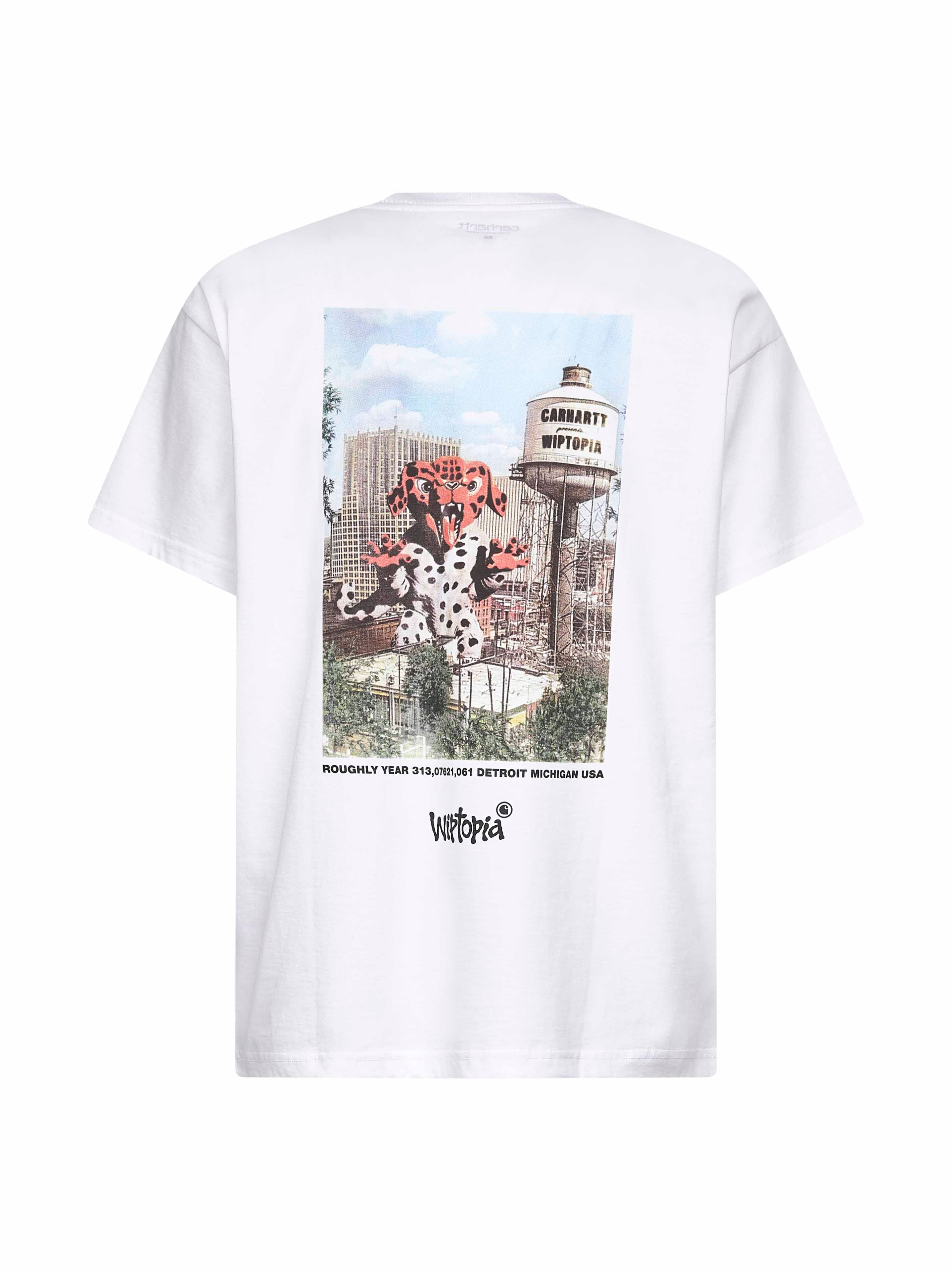 White S/S Wiptopia T-Shirt - 2