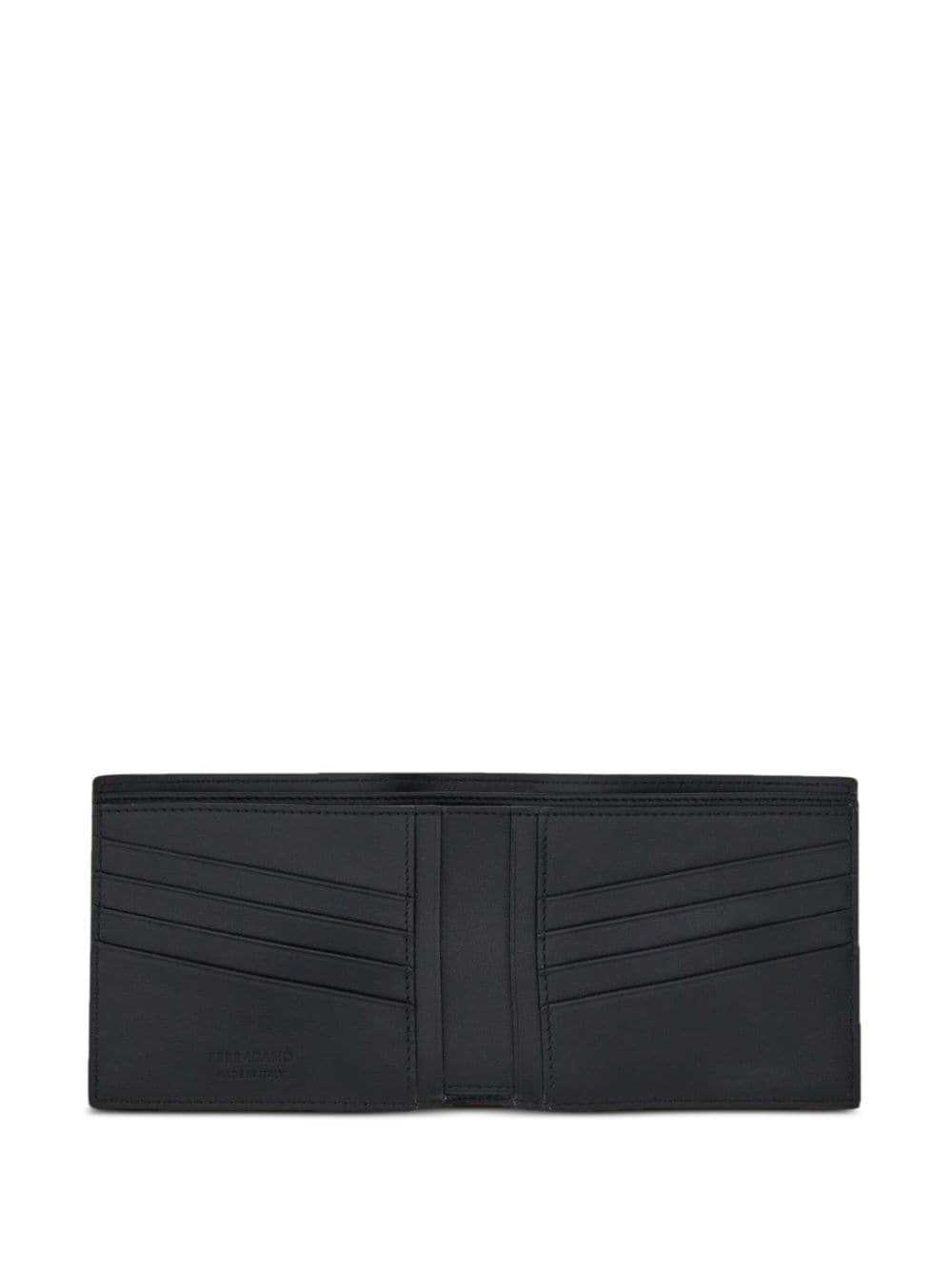 logo-embossed leather wallet - 5