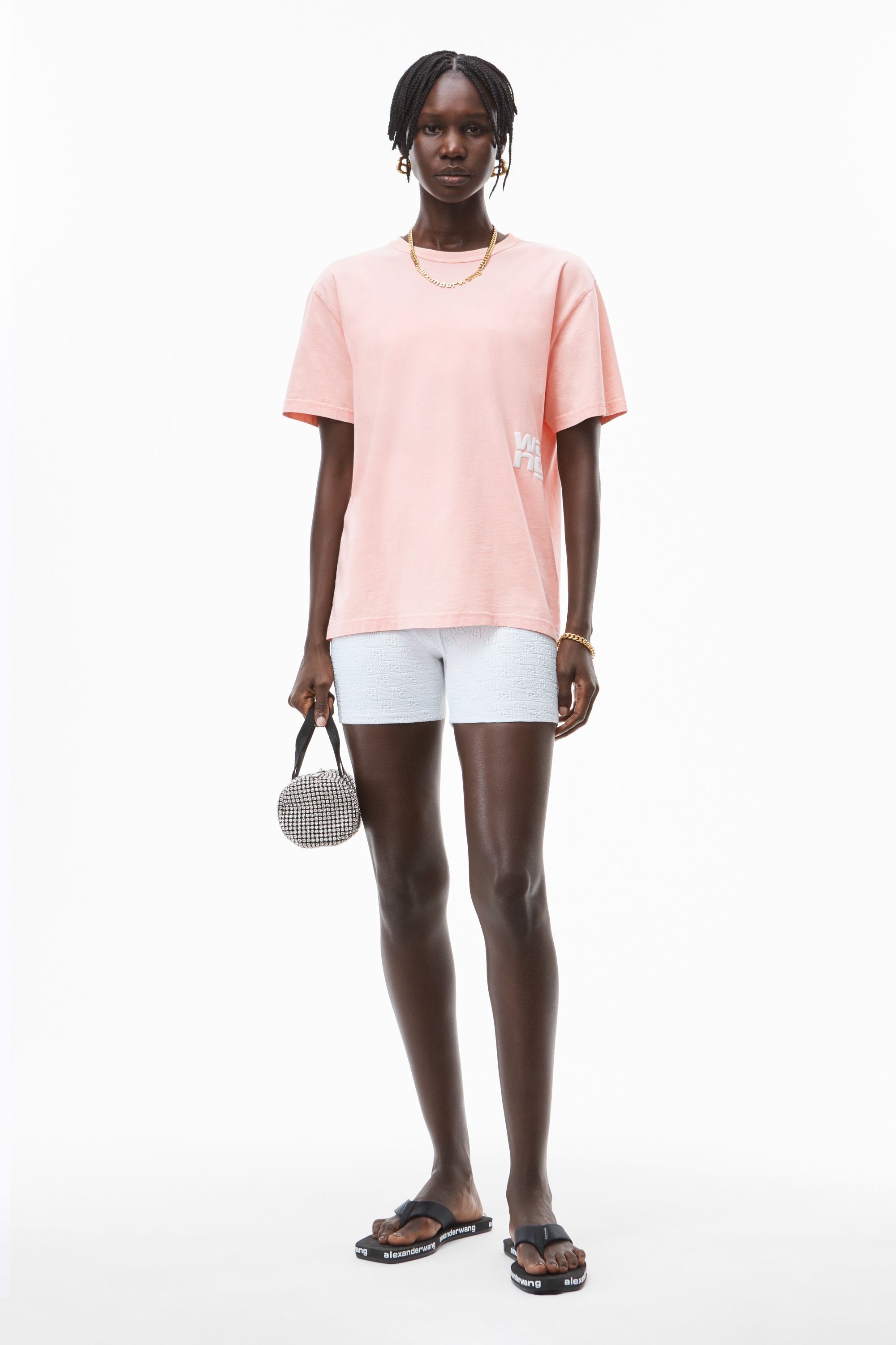 PUFF LOGO TEE IN STRUCTURED JERSEY - 6