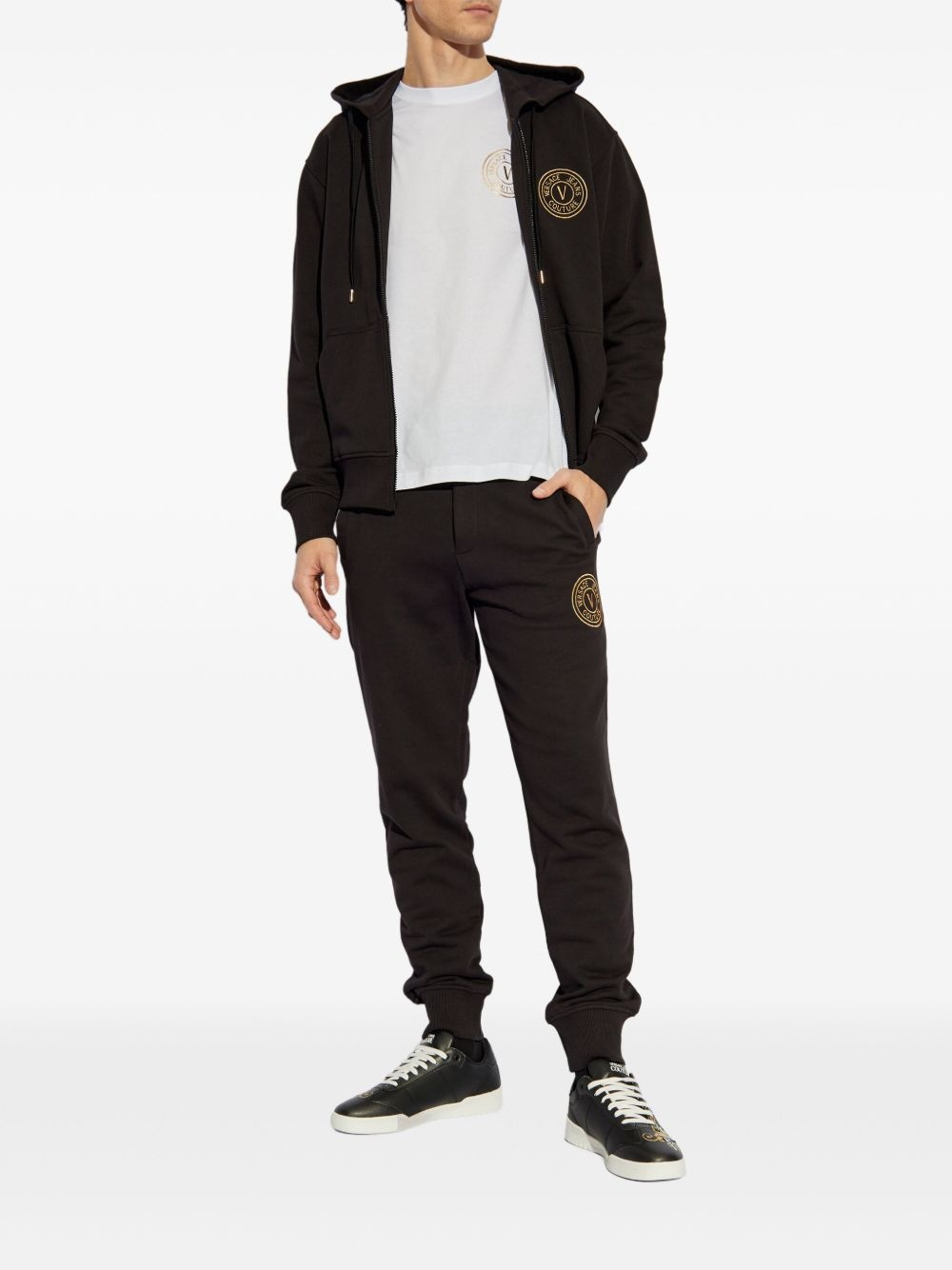 V-Emblem track pants - 2