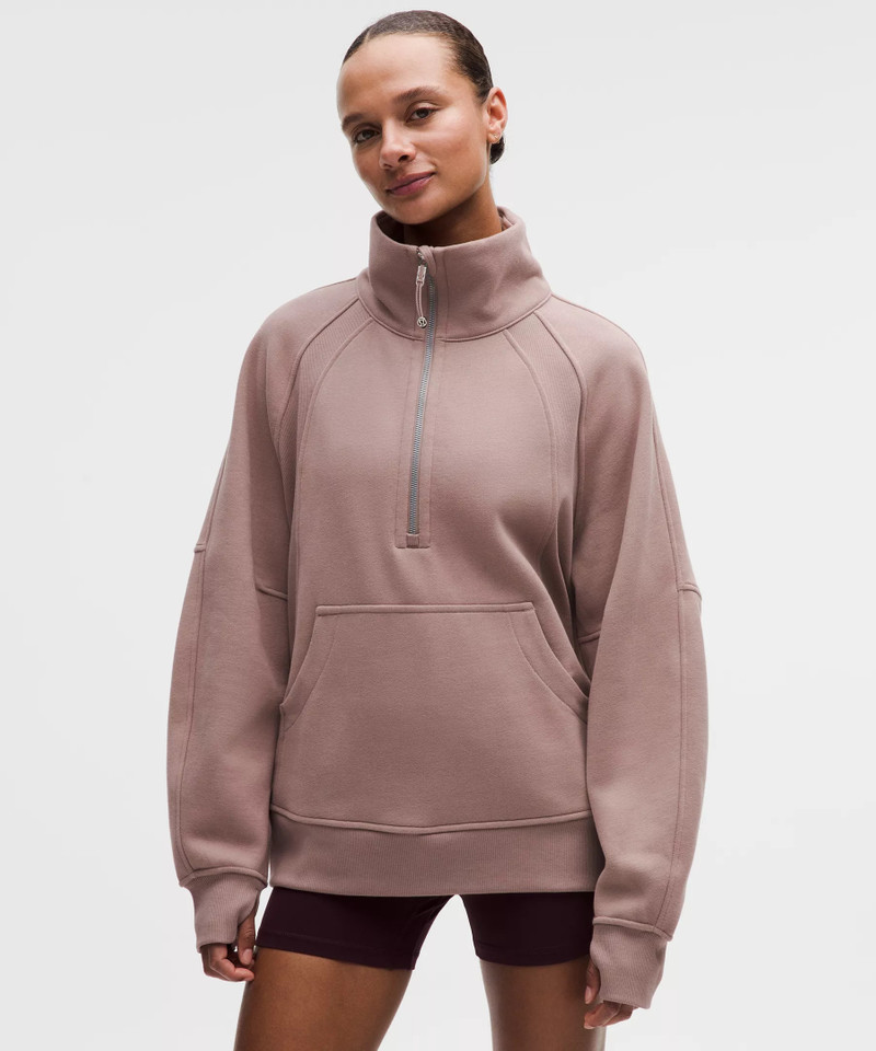 Scuba Oversized Funnel-Neck Half Zip *Long 1