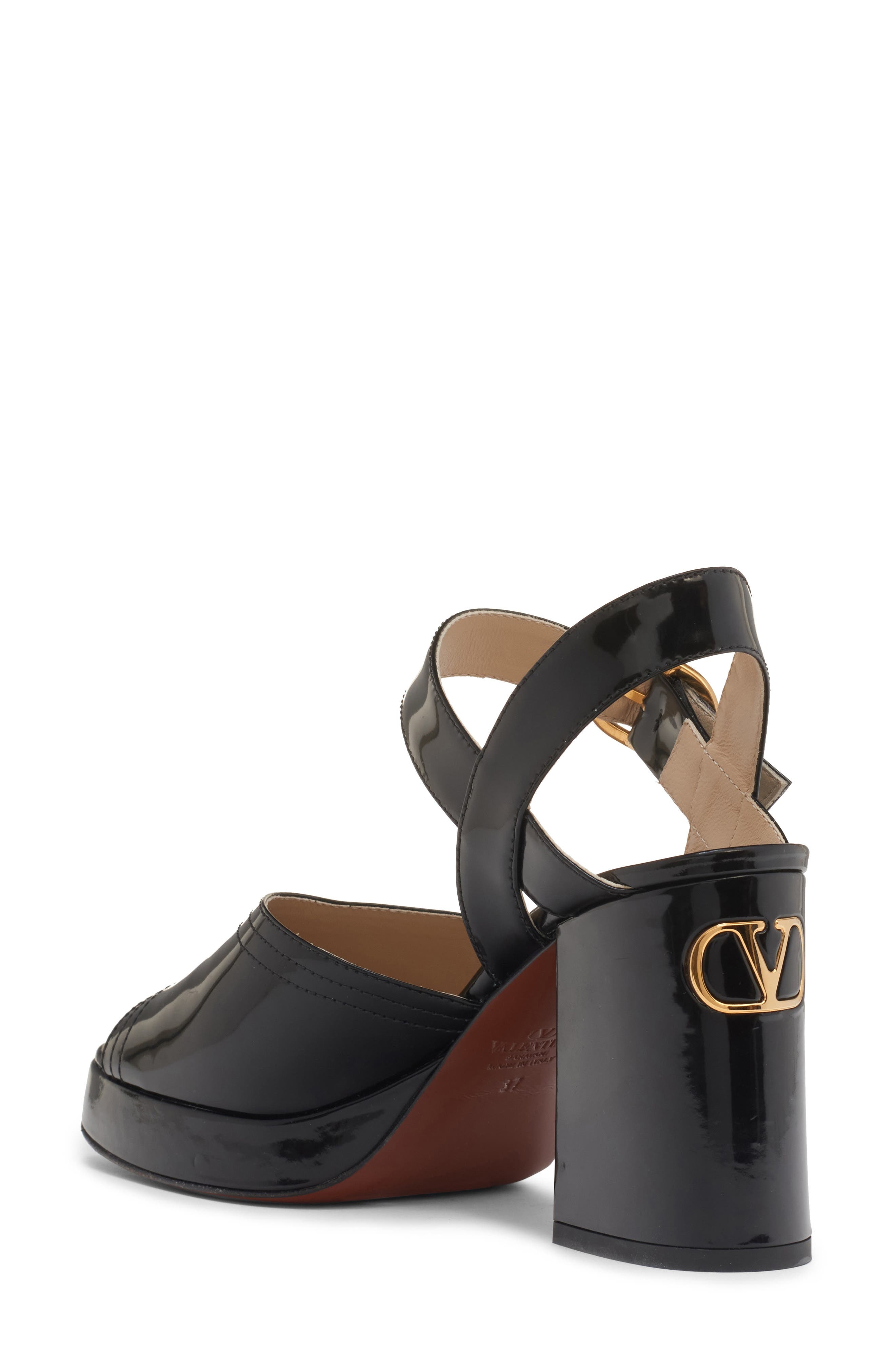 Valentino Garavani Fawcette Sandal in Black at Nordstrom - 2