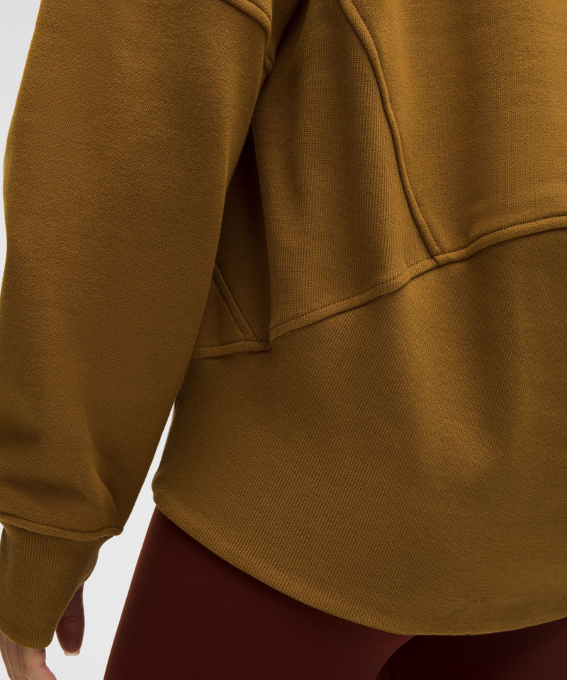 Scuba Oversized Funnel-Neck Half Zip *Long 8