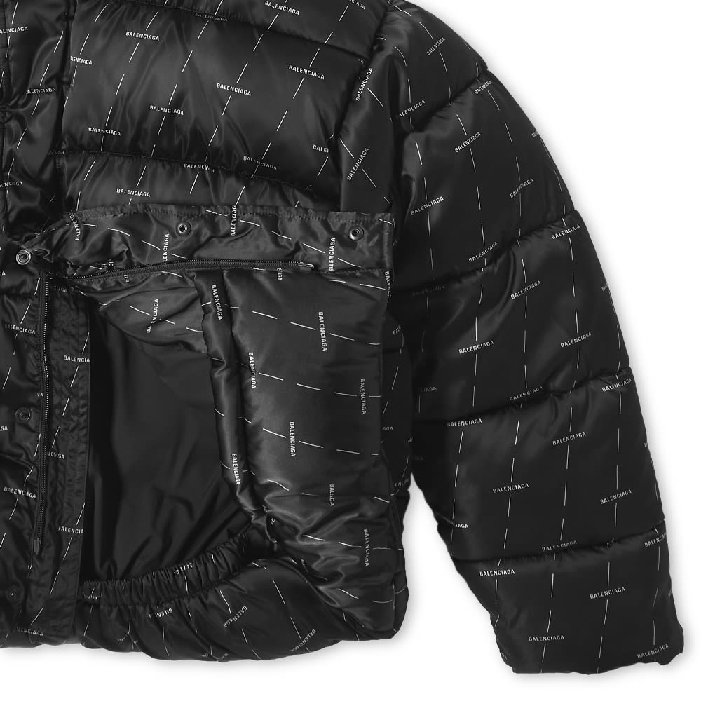 Balenciaga Diagonal Logo Puffer Jacket - 2