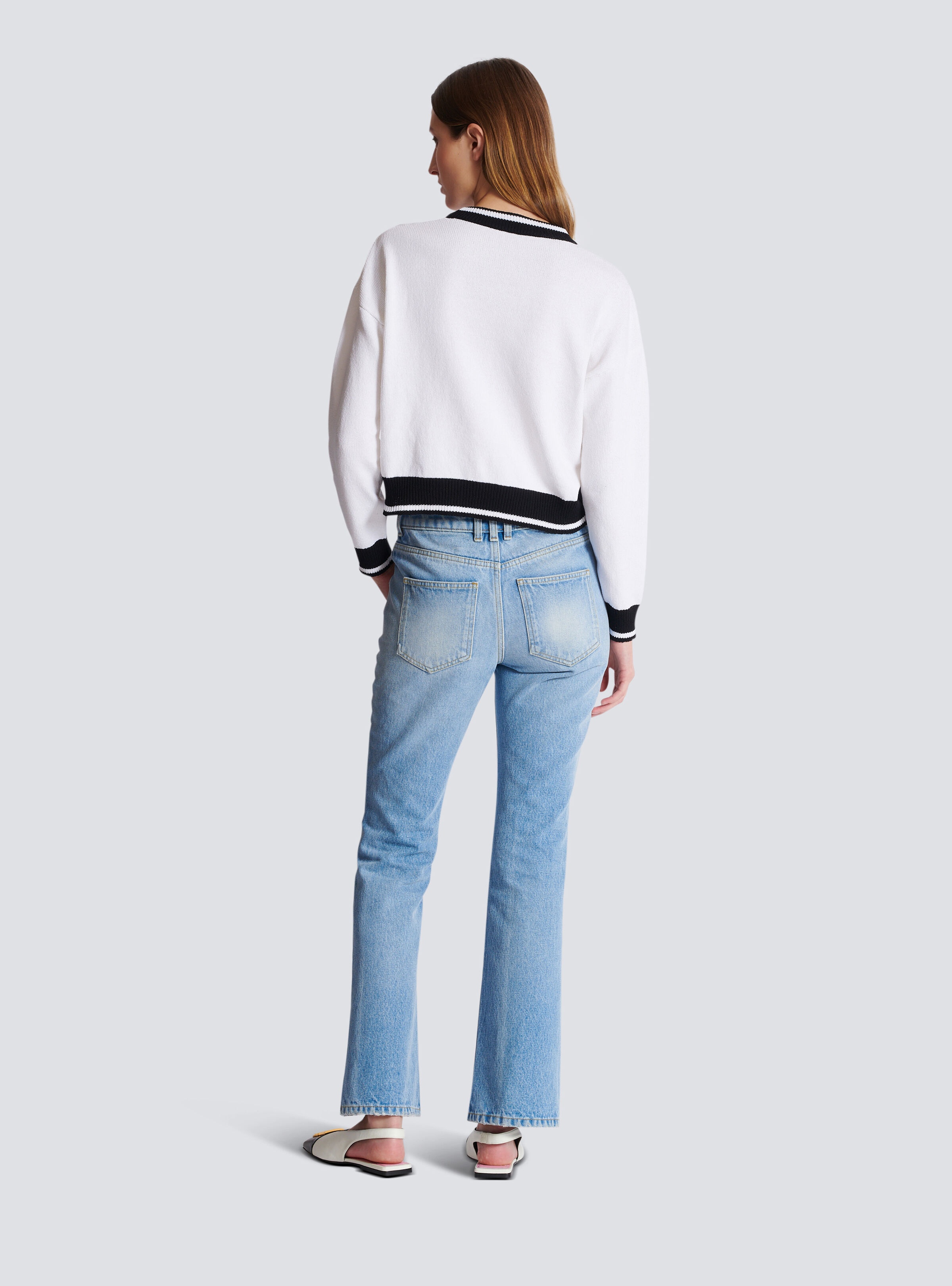 Balmain Signature knit jumper - 4