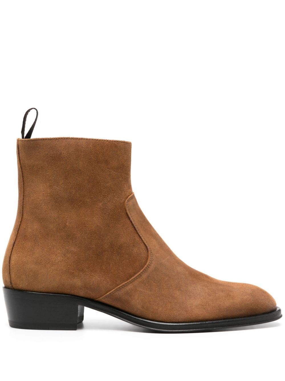 40mm suede ankle boots - 1