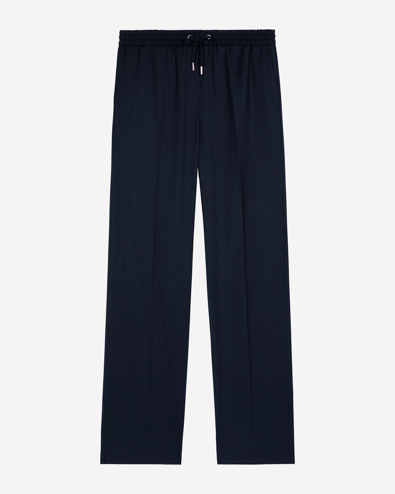 BLACK WOOL PANTS 1