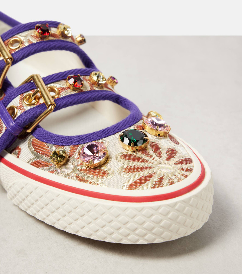 Dollyboard floral Mary Jane sneakers 5