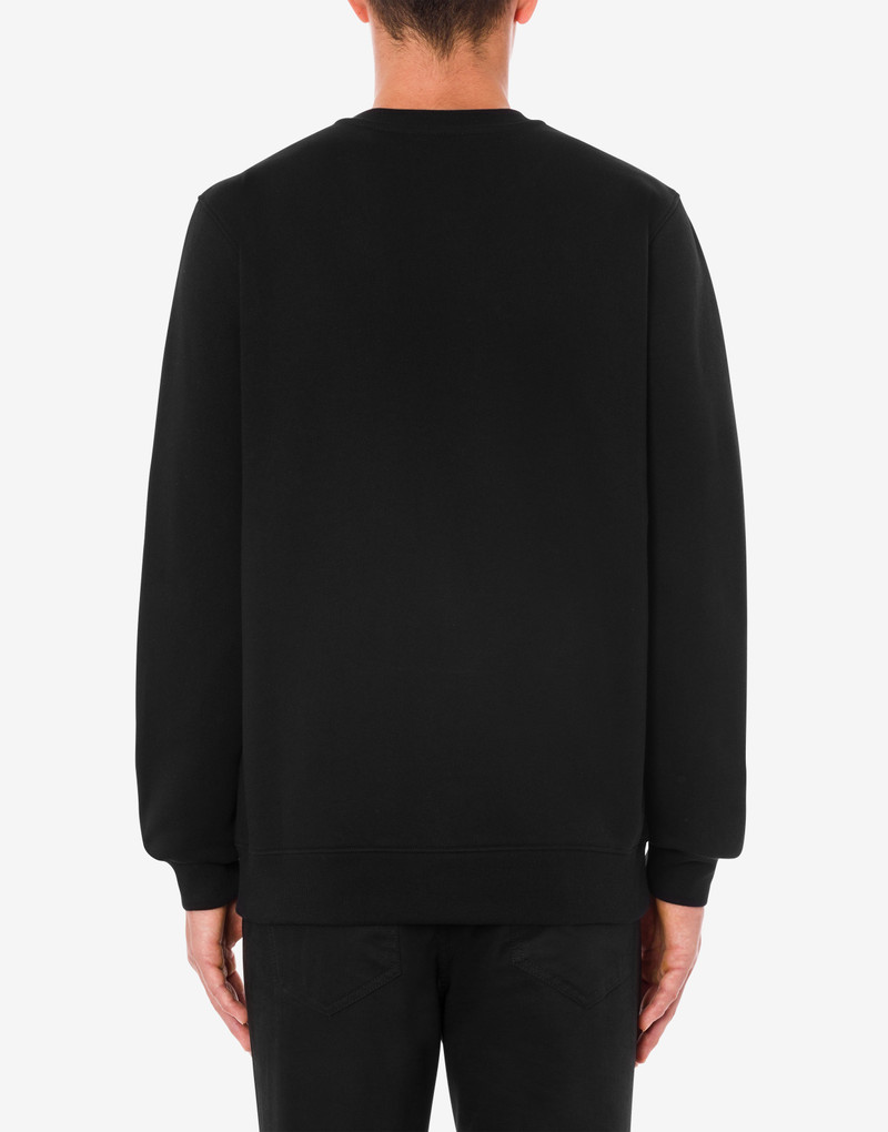 MIRROR TEDDY BEAR ORGANIC COTTON SWEATSHIRT 3