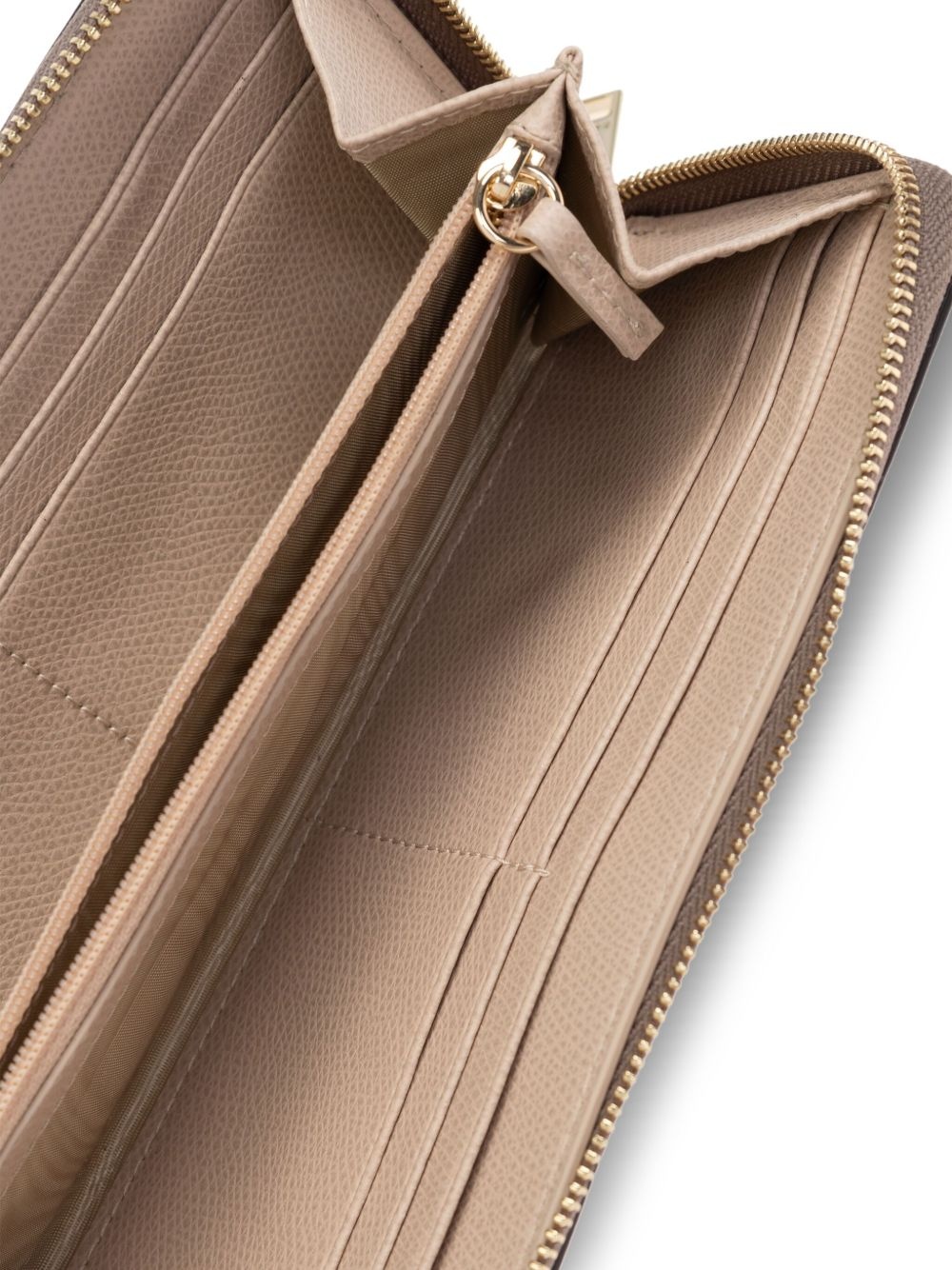 zip-around leather wallet - 4