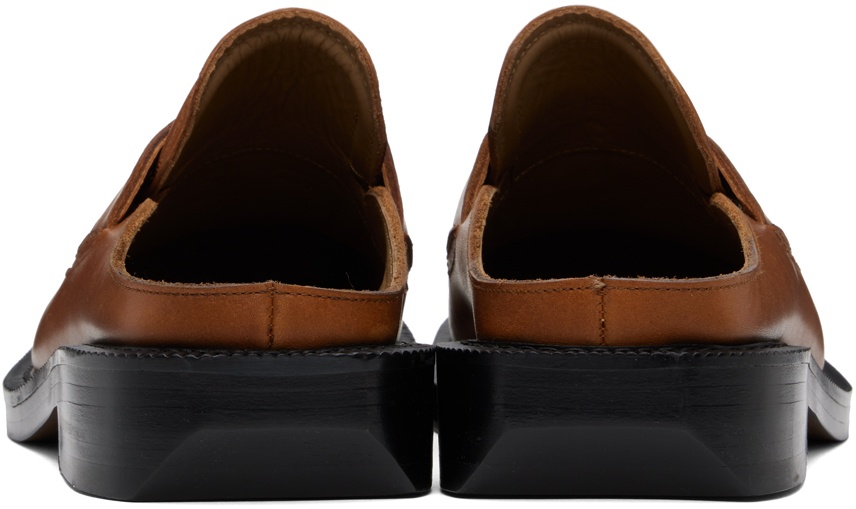【 ADERERROR 】★Curve MU03 Brown Curve MU03 Slip-On Loafers by ADER error on Sale