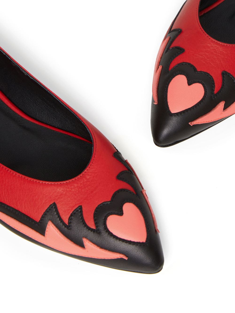 Miro  leather ballerina shoes - 4