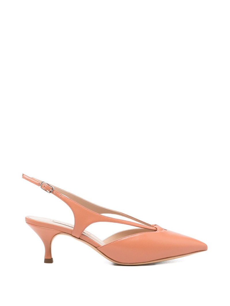 Minorca cut-out slingback pumps 1