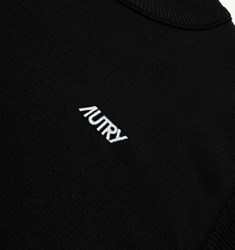 KNIT EMBROIDERED LOGO VEST WOMAN 5
