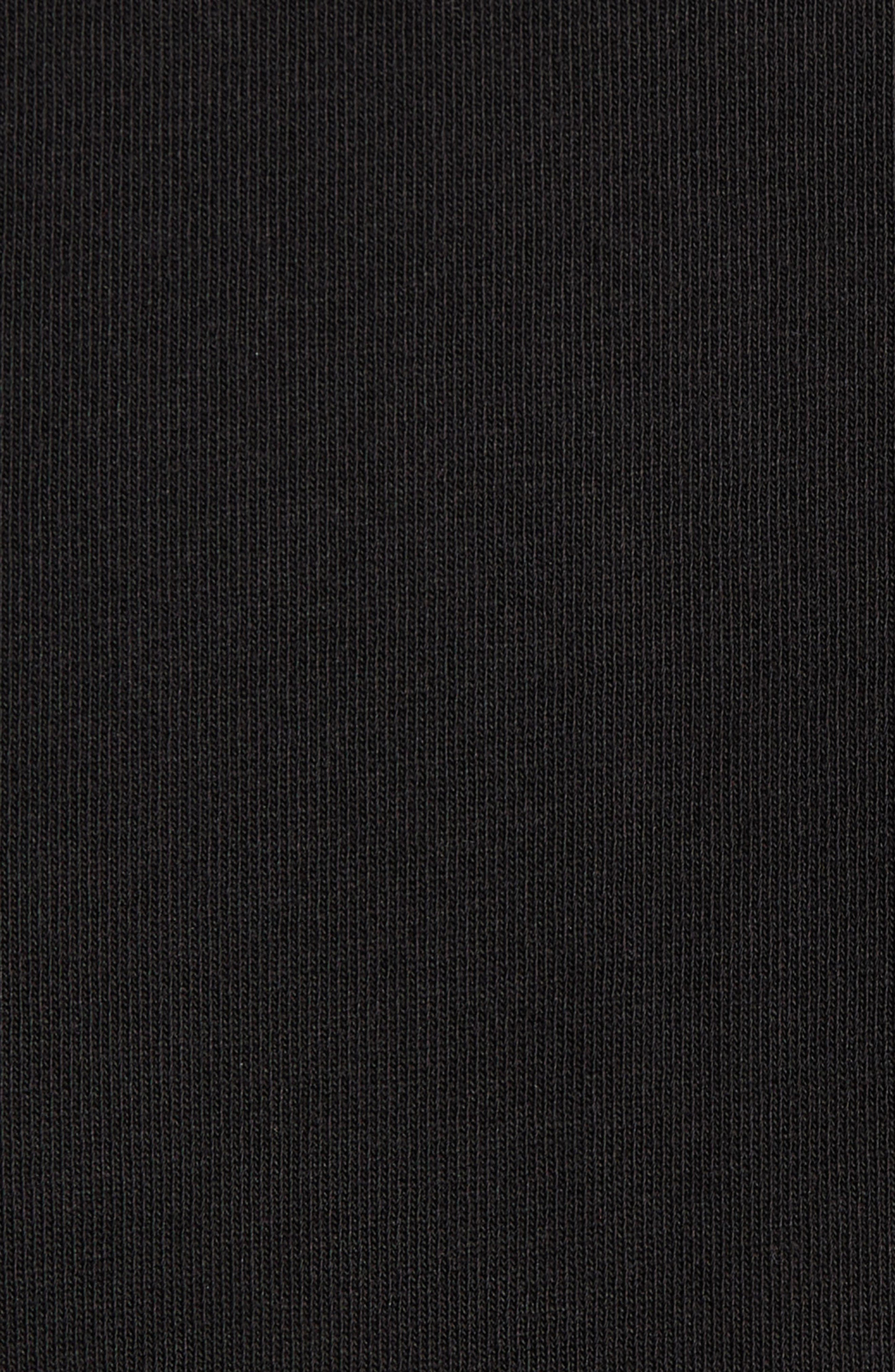 Moncler Logo Patch Cotton T-Shirt in Black at Nordstrom - 5