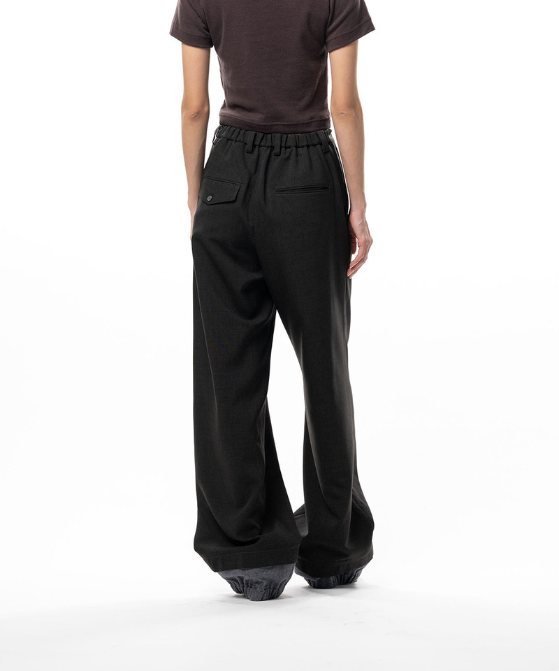 Mix Layered Houndstooth Pants 11
