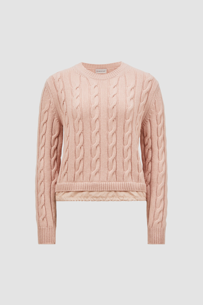 Wool & Cashmere Cable Knit Sweater 1