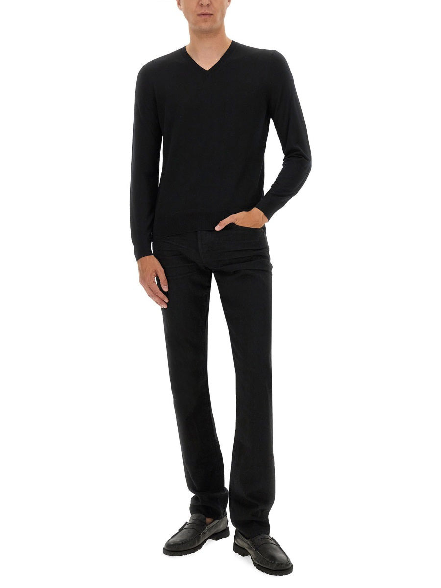 Tom Ford Men Wool Jersey. - 2
