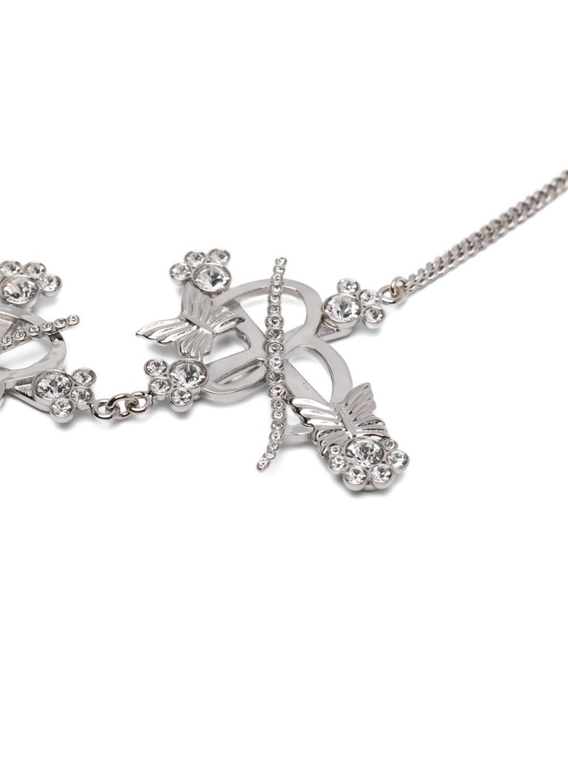 cross-embellished choker 3
