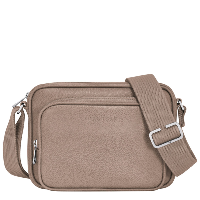 Le Foulonné S Camera bag Turtledove - Leather 1