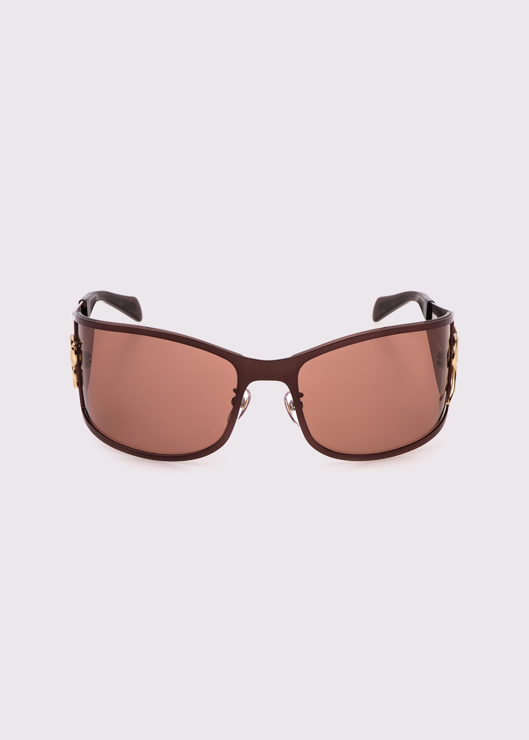 METAL WRAP-AROUND SUNGLASSES - 2