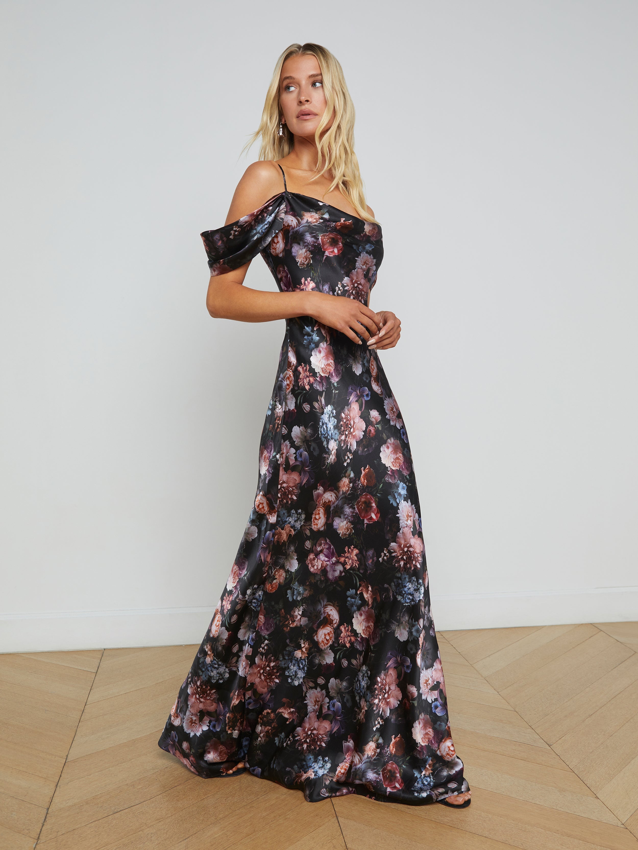 Kenna Silk Gown - 3
