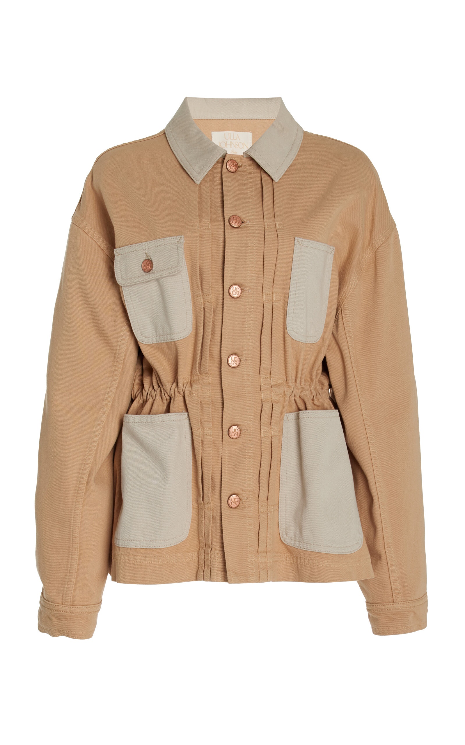 The Dylan Cotton Utility Jacket khaki - 1