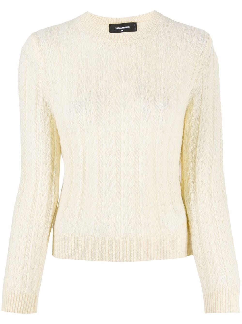 open-knit jumper - 1