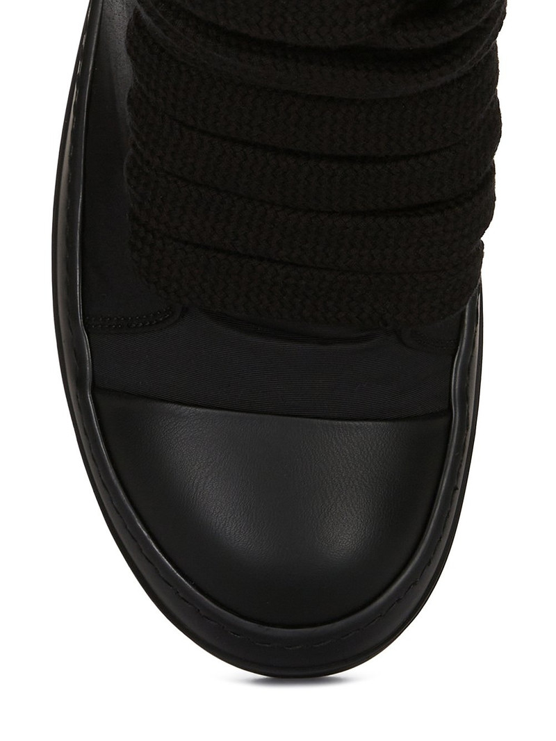 Black Hollywood Jumbo Lace Puffer Sneakers 6