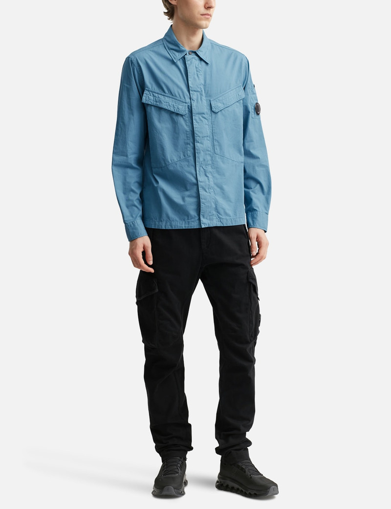 C.P. Company STRETCH SATEEN ERGONOMIC LENS CARGO PANTS outlook