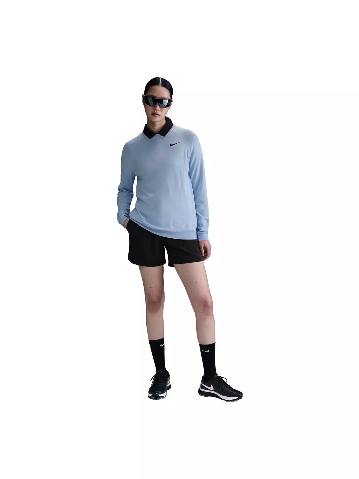 Women's Tour Golf Sweater - Blue - 4