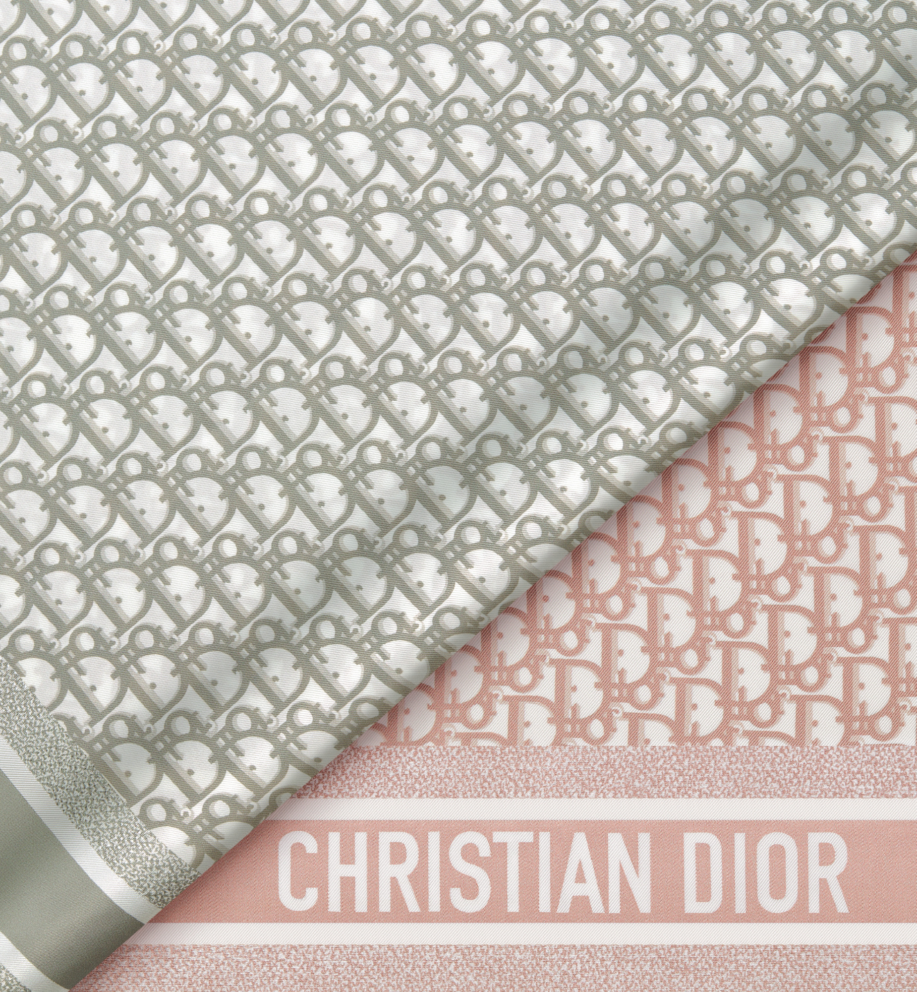 Dior Oblique Diortwin 90 Square Scarf - 6