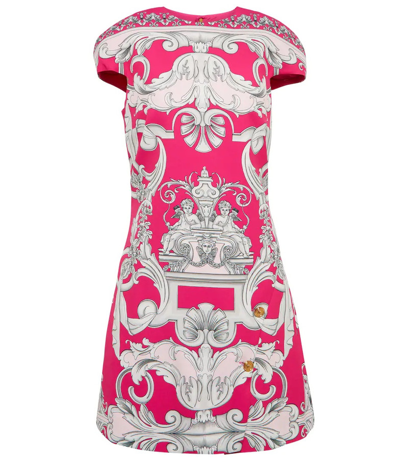 Silver Baroque minidress 1