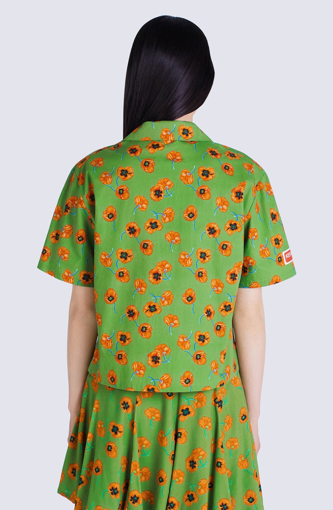 'KENZO Poppy' boxy shirt - 6