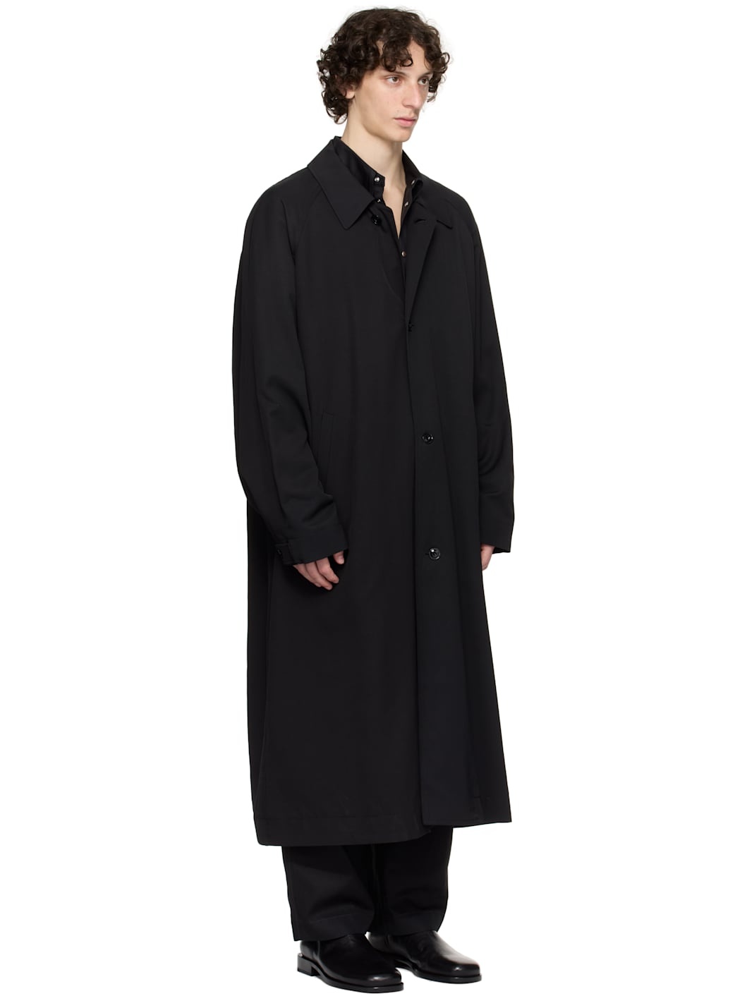 Black Half Coat - 2