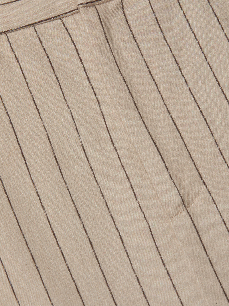 Maceline Pinstriped Maxi Skirt 9