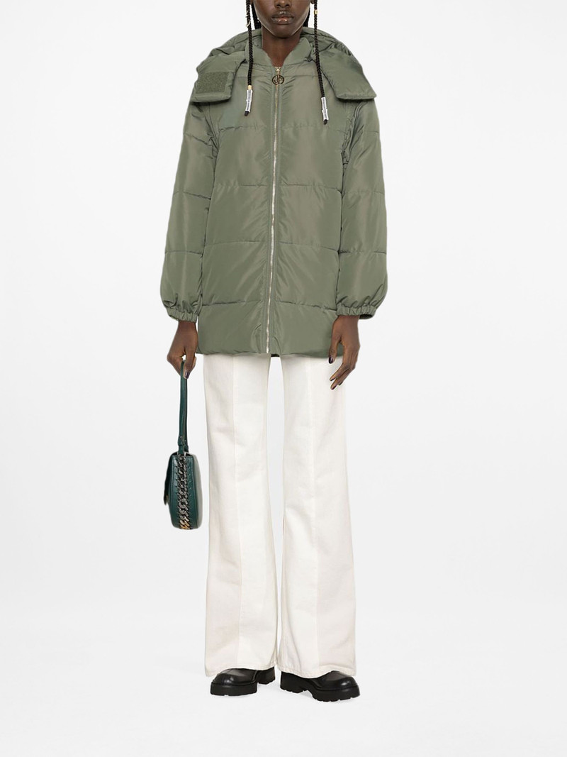 PATOU detachable-sleeve puffer coat outlook