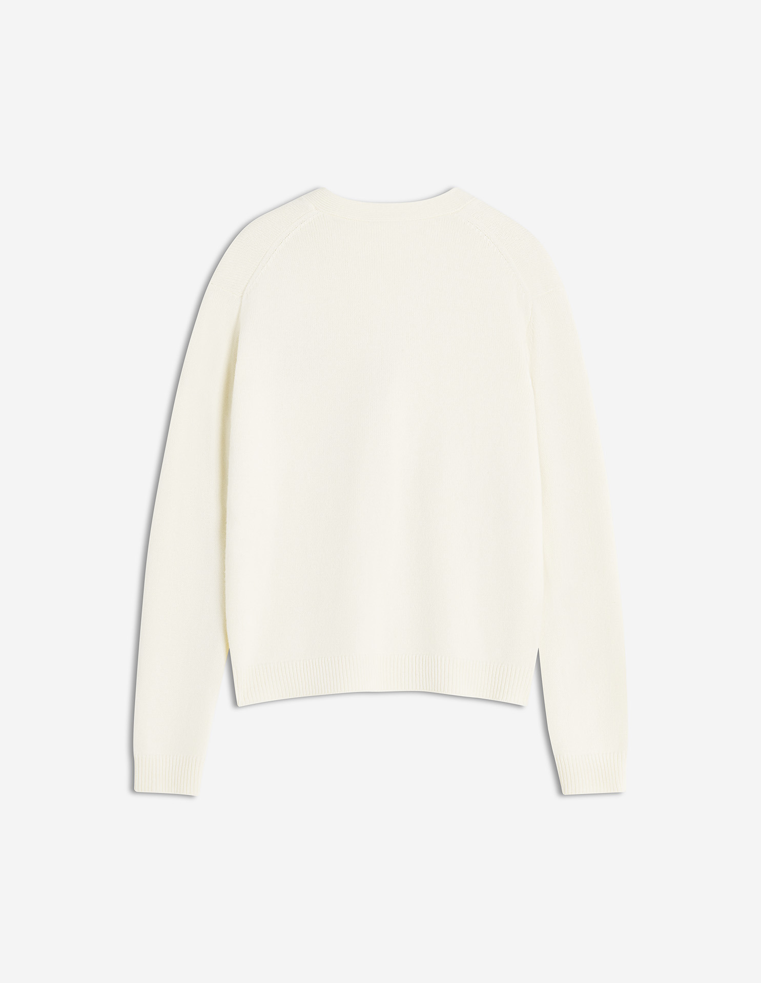FOX HEAD INTARSIA MERINO CARDIGAN - 6
