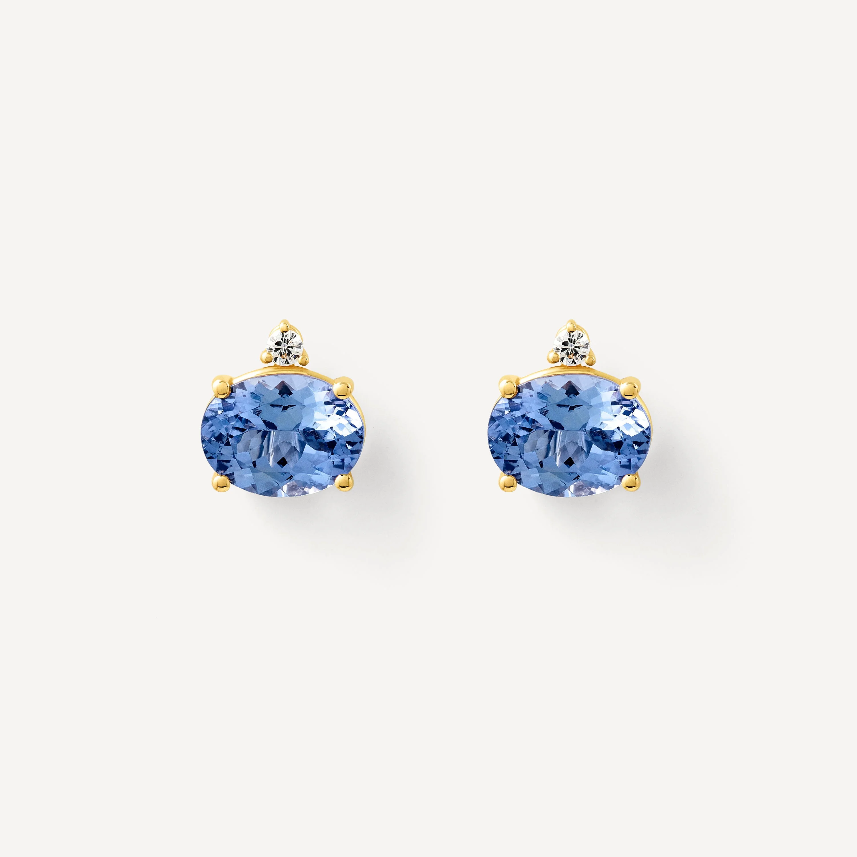 Gold Earrings with tanzanite and diamonds TOUS ATELIER - 1