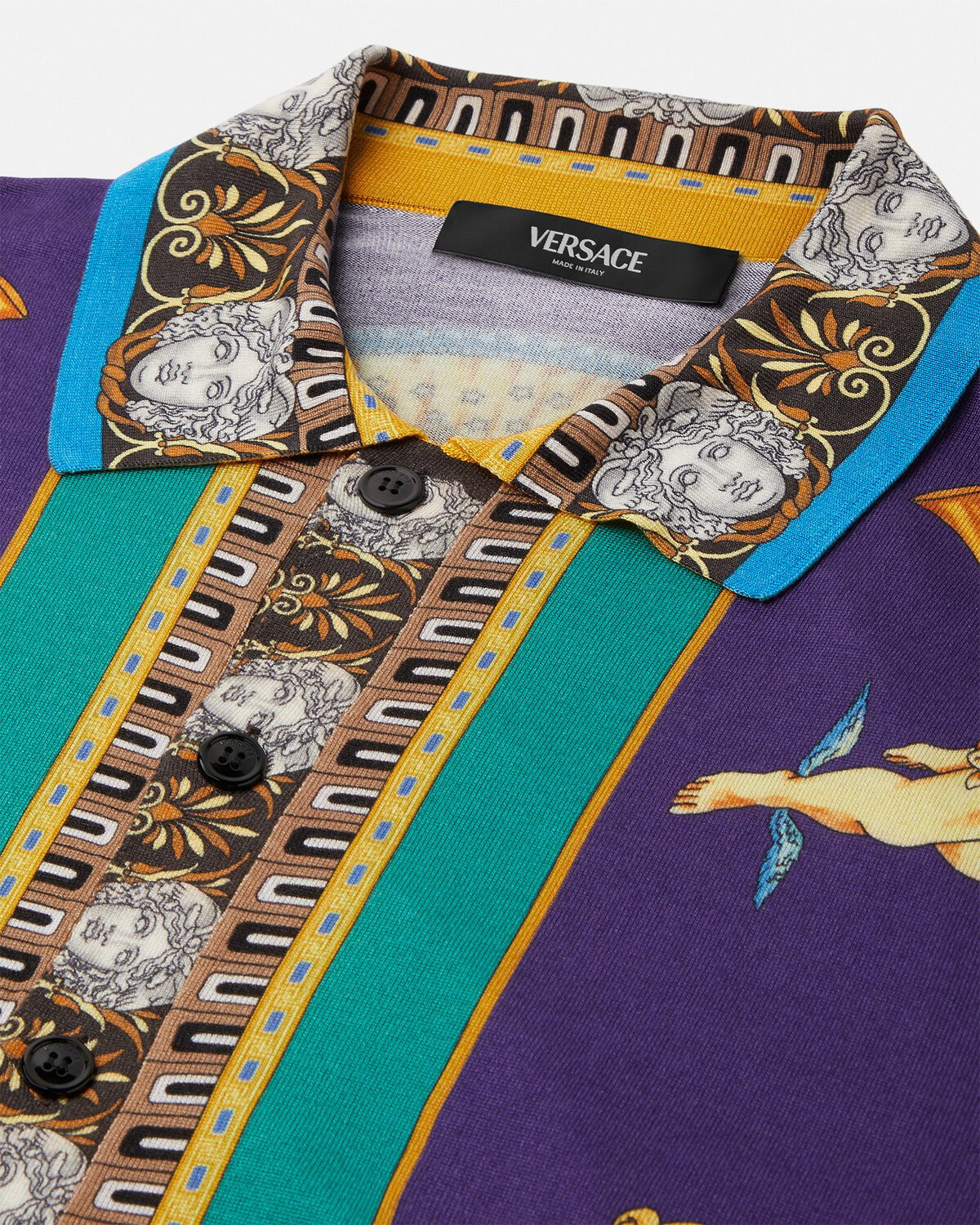 Hall of Statues Silk Knit Shirt - 2