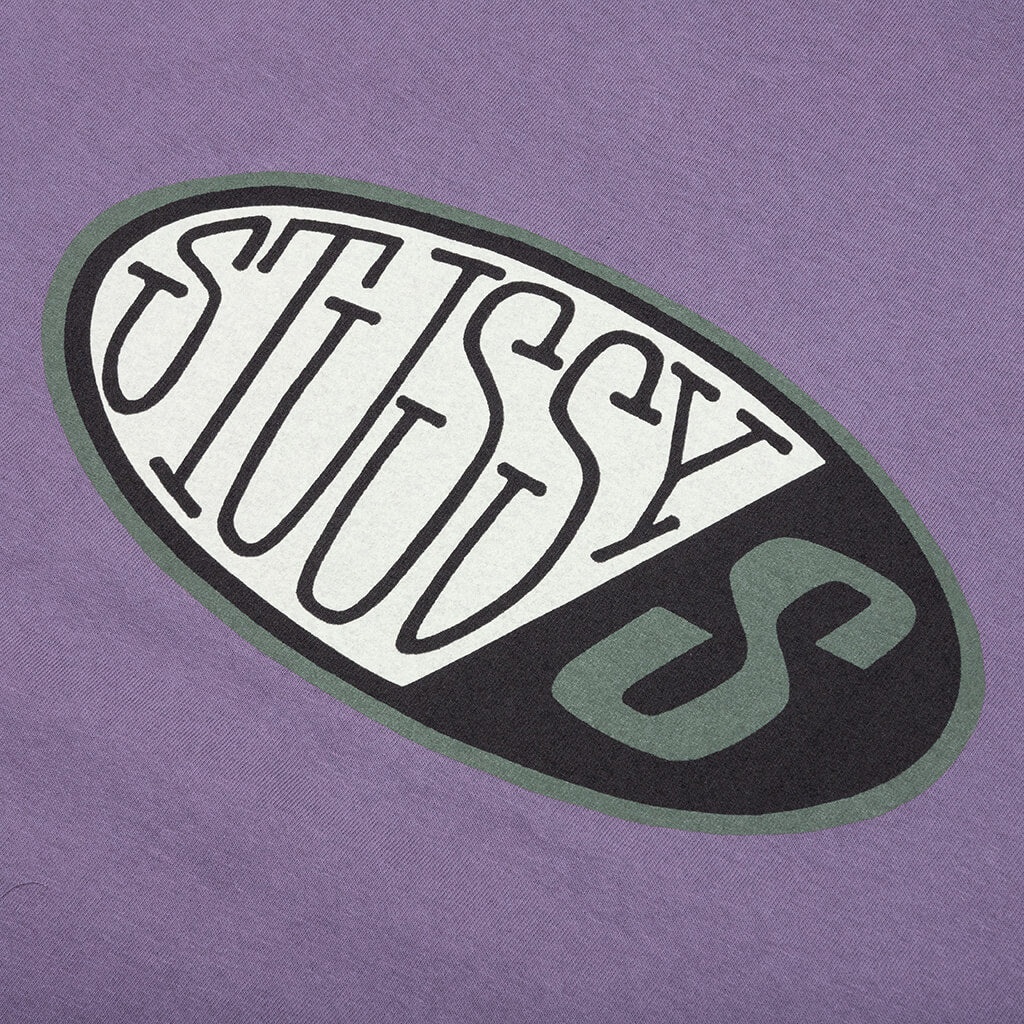 PITSTOP PIGMENT DYED TEE - GRAPE - 3