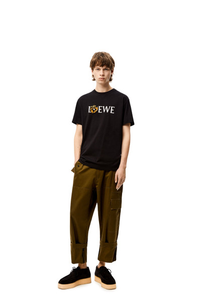 Loewe Pansy LOEWE T-shirt in cotton outlook